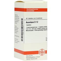 ACONITUM D 12 Tabletten