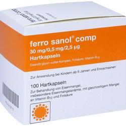 FERRO SANOL comp. Hartkaps.m.msr.überz.Pellets