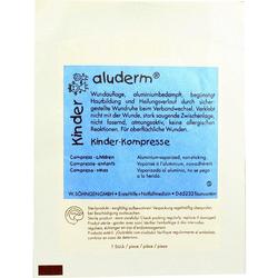 ALUDERM Kinder Kompressen 6x6 cm