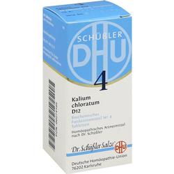 BIOCHEMIE DHU 4 Kalium chloratum D 12 Tabletten