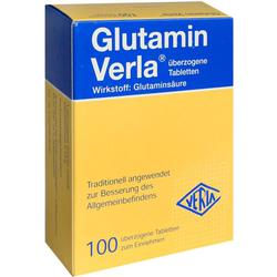 GLUTAMIN VERLA überzogene Tabletten