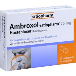 AMBROXOL-ratiopharm 75 mg Hustenlöser Retardkaps.