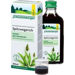 SPITZWEGERICHSAFT Schoenenberger