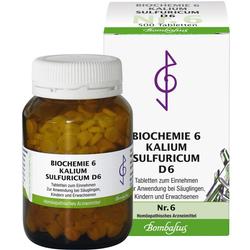 BIOCHEMIE 6 Kalium sulfuricum D 6 Tabletten