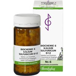 BIOCHEMIE 6 Kalium sulfuricum D 12 Tabletten