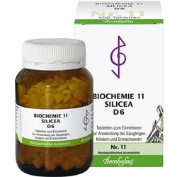 BIOCHEMIE 11 Silicea D 6 Tabletten