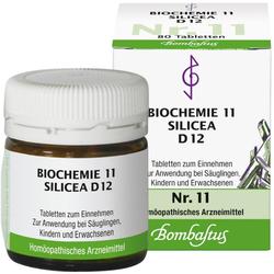 BIOCHEMIE 11 Silicea D 12 Tabletten