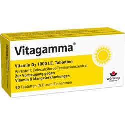 VITAGAMMA Vitamin D3 1.000 I.E. Tabletten