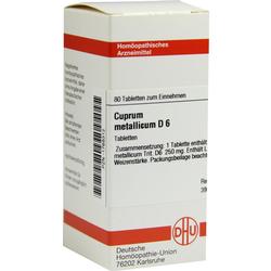 CUPRUM METALLICUM D 6 Tabletten