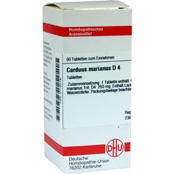 CARDUUS MARIANUS D 4 Tabletten