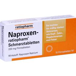 NAPROXEN-ratiopharm Schmerztabl. Filmtabletten