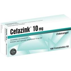 CEFAZINK 10 mg Filmtabletten