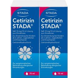 CETIRIZIN STADA Saft 10 mg/10 ml