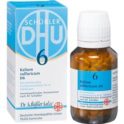 BIOCHEMIE DHU 6 Kalium sulfuricum D 6 Tabletten