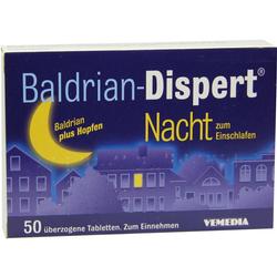 BALDRIAN DISPERT Nacht zum Einschlafen üb.Tabl.