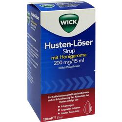 WICK Husten-Löser Sirup mit Honigaroma 200mg/15ml