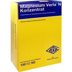 MAGNESIUM VERLA N Konzentrat Plv.z.H.e.L.z.Einn.