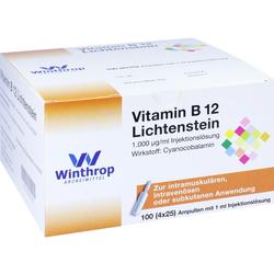 VITAMIN B12 1.000 myg Lichtenstein Ampullen