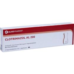 CLOTRIMAZOL AL 200 Vaginaltabletten