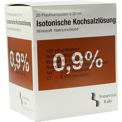 KOCHSALZLÖSUNG 0,9% Plastikamp.Fresenius