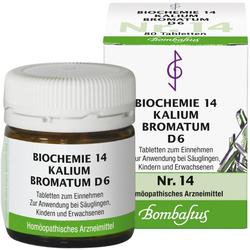 BIOCHEMIE 14 Kalium bromatum D 6 Tabletten