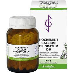 BIOCHEMIE 1 Calcium fluoratum D 6 Tabletten