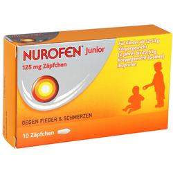 NUROFEN Junior 125 mg Zäpfchen