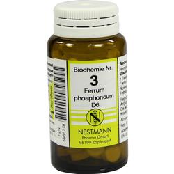 BIOCHEMIE 3 Ferrum phosphoricum D 6 Tabletten