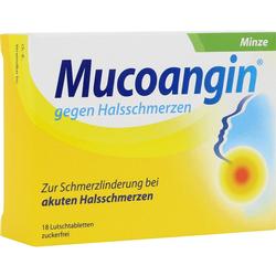 MUCOANGIN Minze 20 mg Lutschtabletten