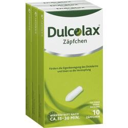 DULCOLAX 10 mg Zäpfchen