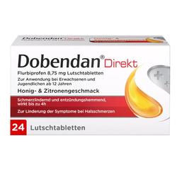 DOBENDAN Direkt Flurbiprofen 8,75 mg Lutschtabl.