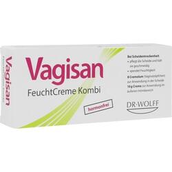 VAGISAN FeuchtCreme Kombi 8 Ovula+10 g Creme