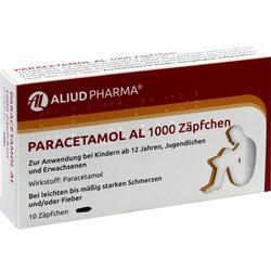 PARACETAMOL AL 1.000 Suppositorien