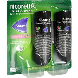 NICORETTE Fruit & Mint Spray 1 mg/Sprühstoß