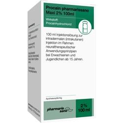 PROCAIN pharmarissano 2% Maxi Inj.-Lsg.Fla.100 ml